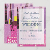 Voor een avontuur Zweedse retro reisposter Kaart (Voorkant / Achterkant)