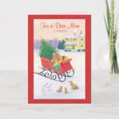 Voor een Beste Mamma bij Kerstmis Feestdagen Kaart (Voorkant)