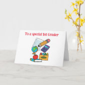 **VOOR EEN BIJZONDERE LEERLING IN GROEP 3** KAART (Gele Bloem)