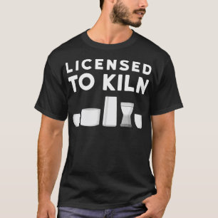 voor een docent keramische artistieke aardewerk t-shirt