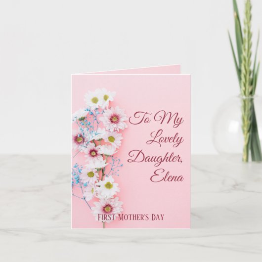 Voor een dochter die moeder wordt - Moederdag Kaart (Voorkant)