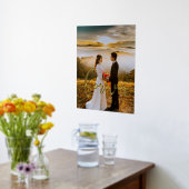 Voor een elegant design bekleding met huwelijksfot folie afdrukken (Laag (Keuken))