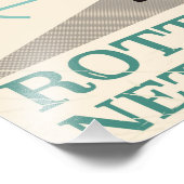 Voor een Fabulous Break! Rotterdam, Nederland Foto Afdruk (Hoek)