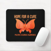 Voor een genezing MS Multiple Sclerose Awareness B Muismat (Met muis)