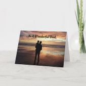 Voor een geweldige vader kaart (Voorkant)