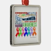 Voor een goed doel metalen ornament (Rechts)