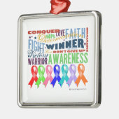 Voor een goed doel metalen ornament (Links)