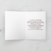 VOOR EEN GOEDE DOCENT BEDANKKAART (Binnen)