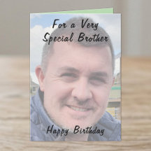 Voor een heel speciale broer groene verjaardag fot
