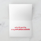 VOOR EEN HEEL SPECIALE DOCHTER OP JE VERJAARDAG KAART (Binnen)