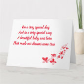 VOOR EEN HEEL SPECIALE DOCHTER OP JE VERJAARDAG KAART (Voorkant)