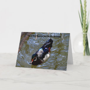 Voor een heel speciale zoon met mijn liefde kaart