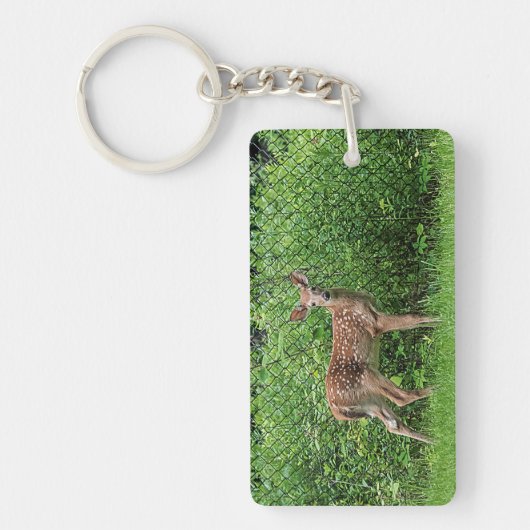 Voor een hek sleutelhanger (Voorkant)