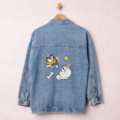 Voor een hondenliefhebber denim jacket (Hangar)