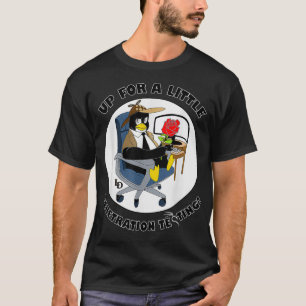 Voor een kleine penetratietest t-shirt