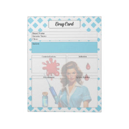 Voor een levende _drug Kaart Notitieblok