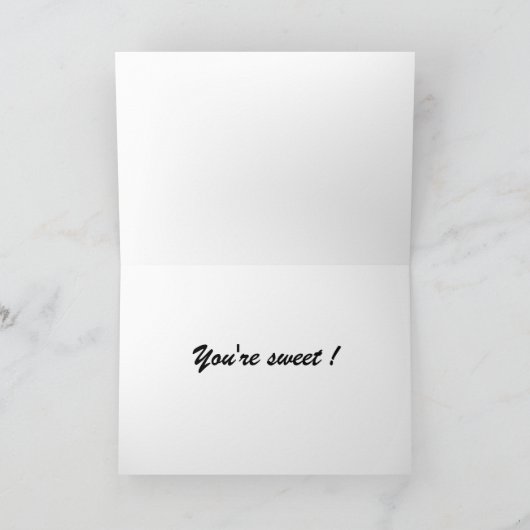 Voor een lief iemand feestdagen kaart (Binnen)