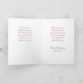 Voor een lieve kleindochter en haar man feestdagen kaart (Binnen)