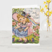  - Voor een lieve verjaardag, Kaart (Gele Bloem)