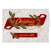 voor een mooie vrouw die Holly en Berries wint (Voorkant Horizontaal)