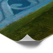 Vóór een open venster poster (Hoek)