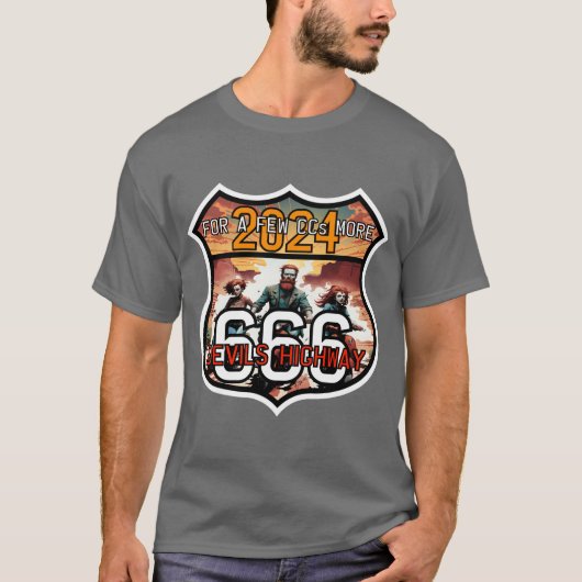 Voor een paar CC's meer 6-66 T-shirt (Voorkant)