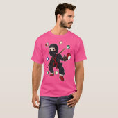 Voor een pool speler t-shirt (Voorkant volledig)