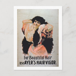 "Voor een prachtige haarband" (kleur) Briefkaart