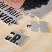 "Voor een prachtige haarband" (kleur Legpuzzel (Zijkant)