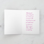 Voor een prachtige moeder kaart (Binnen)