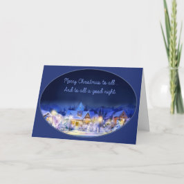 Voor een prettig kerstfeest feestdagen kaart