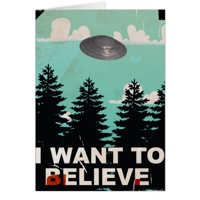 "Voor een show" Area 51 mono poster (Voorkant)
