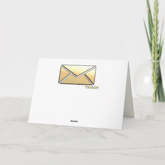 Voor een speciaal Man Kaart (Achterkant)