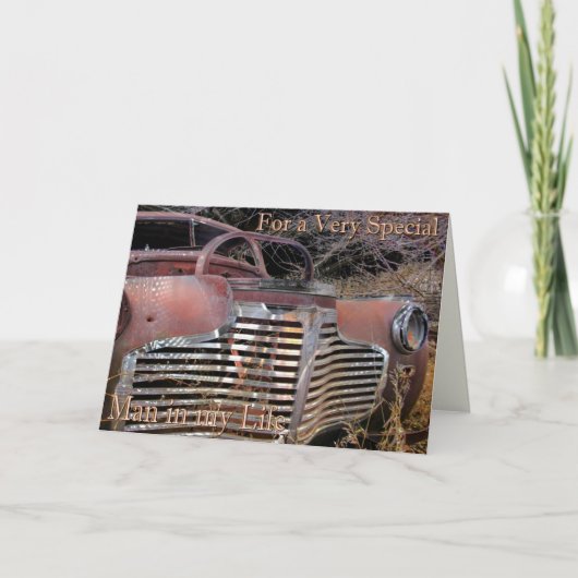 Voor een speciaal Man Kaart (Voorkant)
