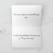 Voor een speciale kleinzoon en zijn vrouw verjaard kaart (Binnen)