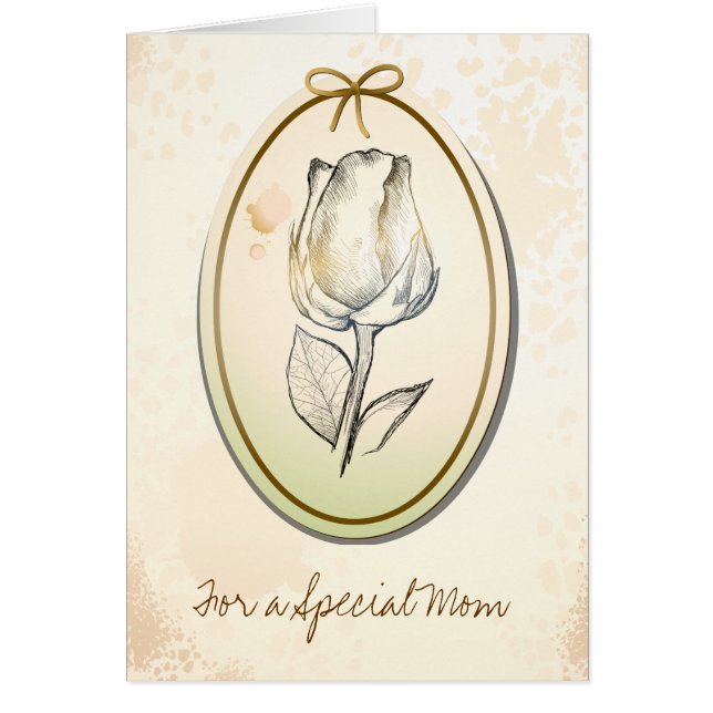 Voor een speciale moeder, kaart (Voorkant)