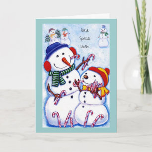 Voor een Speciale Oom Feestdagen Kaart