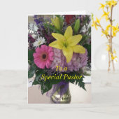 Voor een speciale pastoor kaart (Gele Bloem)