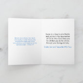 Voor een speciale pastoor met Pasen: Paas Kaart (Binnen)