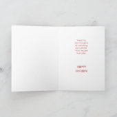 Voor een speciale verzorger feestdagen kaart (Binnen)