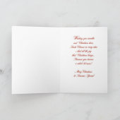 Voor een speciale vriend feestdagen kaart (Binnen)