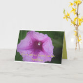 Voor een speciale vriend op haar verjaardag kaart (Gele Bloem)