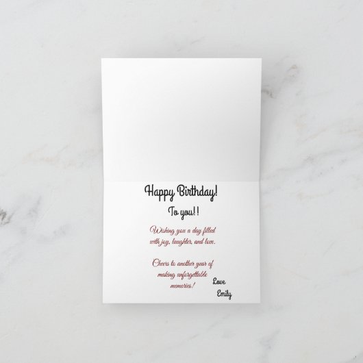 Voor een speciale vriend roze gele rozen verjaarda kaart (Binnen)