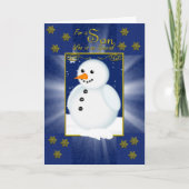 Voor een speciale zoon met kerst feestdagen kaart (Voorkant)