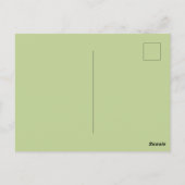 Voor: Een Tijger Die Golf Speelt, Verjaardag Briefkaart (Achterkant)