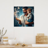 Voor een vader die kan toveren (2) poster (Keuken)