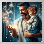 Voor een vader die kan toveren (2) poster (Voorkant)