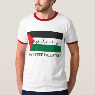 Voor een vrije palestine! t-shirt