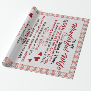 Voor een vrouw die ik kende... was je een feest cadeaupapier