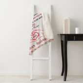 Voor een vrouw die ik kende... was je een feest sherpa deken (In situ)